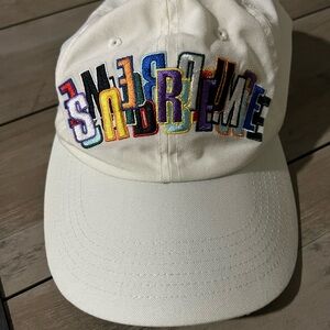 Supreme Cap with Colorful Logo